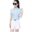 Women V Neck Chiffon Blouse Short Sleeve Solid Color Shirt Large Sizes Bodycon Elegant Ladies Autumn Fashion Shirt 12