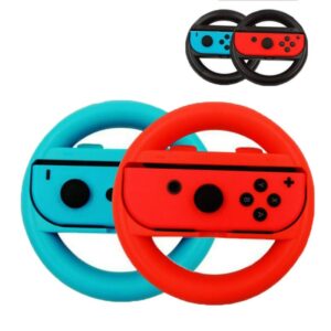 Joycon Game Steering Racing Handle Steer Wheel Holder Mount for Nintendo Switch Oled /NS Joy-Con Controller Hand Grip Support 1
