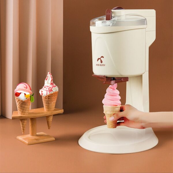 Ice Cream Machine Household Small Mini Automatic Cone Machine Ice Cream Machine Homemade Ice Cream Machine 1