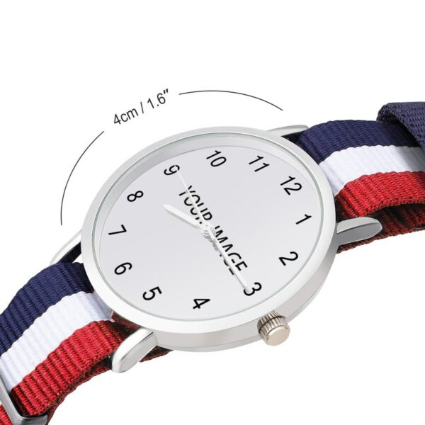 Your Image Custom Made Quartz Watch Custom Design Your Own Wrist Watch Customized Office Unisex Wristwatch 3