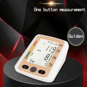 Portable  Blood Pressure Mechinne  Meter Heart Rate Pulse Tonometer Smart Voice Tonometer Health Care Home Sphygmomanometer 1