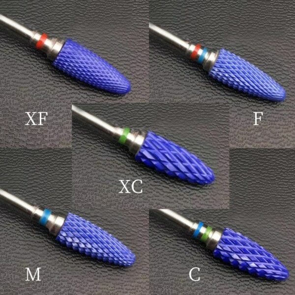 1pc Nail Drill Milling Cutter Drill Bits Files Burr Buffer for Electric Machine Nail Art Grinder Cuticle Cutter Tools 2