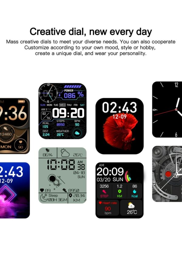 Xiaomi Smart Watch Men Heart Rate Blood Pressure Monitor DIY WatchfacesSport Women Smartwatch For Huawei Iphone Phone 3