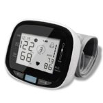 Wrist Medical Digital Blood Pressure Heart Rate Monitor Tensiometer BP Pulse Rate Tension Manometer Automatic Sphygmomanometer 1