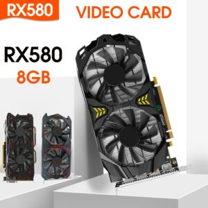 100% Original Radeon Video Card RX 580 8GB GDDR5 256Bit Rx580 Graphics Card 8GB for Mining GPU appearance Sent randomly 1