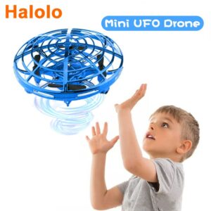UFO Toys for Kids Mini Drone of Induction by Hand Anti-collision Drone RC Helicopter Hand-operated Flying toy Gift for Christmas 1