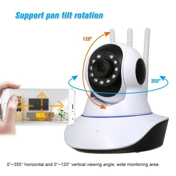 Yoosee 2MP 3MP Home Security Wifi Camera Wireless IP Camera Baby Monitor Pan Tilt Remote Control Two Way Audio Night Vision CCTV 2