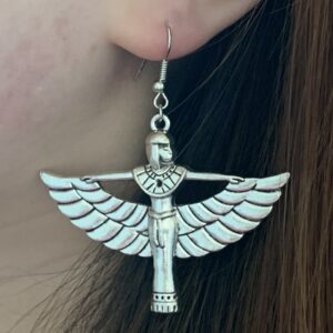 2020 Goddess Isis Ancient Egypt Earrings Fashion Gift for Girlfriend Druzzil Ro Egyptian Goddess Retro Pendant classica 1