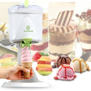 1L Desktop Ice Cream Machine Household Automatic Hard Cone Ice Cream Machine Large Capacity  DIY Fruit Ice Cream Maker BL-1000 1