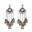 Women's Retro Big Gold Jhumka Earrings Indian Jewelry Classic White Beads Long Chain Tassel Dangle Earrings Hangers 13