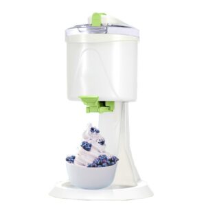 1L Desktop Ice Cream Machine Household Automatic Hard Cone Ice Cream Machine Large Capacity DIY Fruit Ice Cream Maker 1