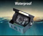 Waterproof 18 LED IR Night Vision Car Rear View Reversing Parking Backup Camera For 12V 24V Bus Truck Motorhome Van New 5