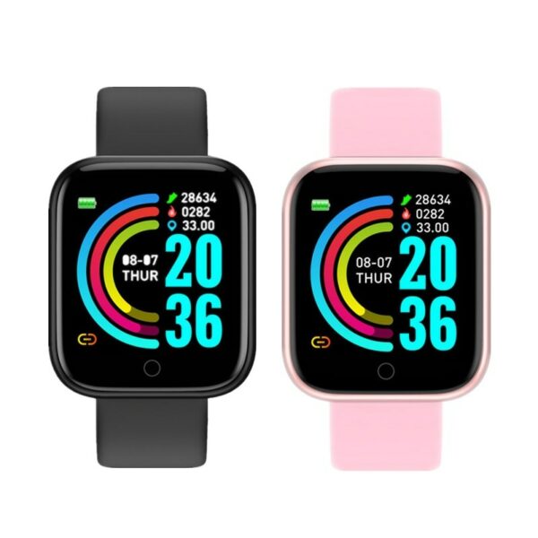 Brand New Y68 Smart Watch Heart Rate Blood Pressure Monitor Waterproof Sport Smartwatch for Andriod IOS Smart Clock 1
