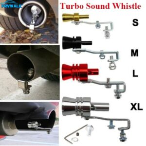 Universal Sound Simulator Car Turbo Sound Whistle Vehicle Refit Device Exhaust Pipe Turbo Sound Whistle Car Turb Muffler 1