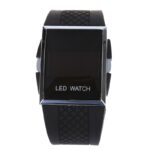 Durable casual cool Black sport watches for man LED Digital Men Watches Gift 4