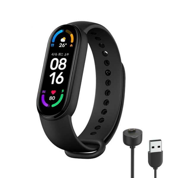 M6 Smart Band Bluetooth-compatible Fitness Tracker Sports Watch Heart Rate Monitor Blood Pressure Smart Bracelet for Android IOS 1