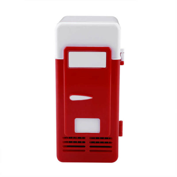 LED Mini USB Portable Refrigerator USB Refrigerator Drinks Beverage Cans Refrigerator and Heater 4