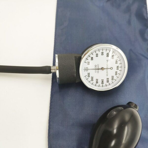 Household Medical Manual Blood Pressure Monitor Measure Stethoscope Doctor Systolic Diastolic Sphygmomanometer BP Tonometer 5