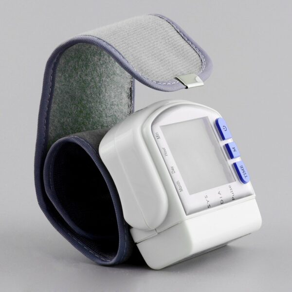 Automatic Wrist Blood Pressure Monitor Tonometer Meter Digital LCD Screen Portable Health Care Sphygmomanometer Worldwide Sale 6
