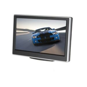 XYCING 5 Inch TFT LCD Color Car Monitor Auto Rear View Monitor + E318 Car Rear View Camera 2