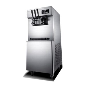 2200W Soft Ice Cream Machine Commercial 6L X 2 Electric Gelato Makers 220V 110V 1