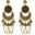 Indian Vintage Metal Long Tassel Earrings for Women Boho Ethnic Female Pearl Statement Earring Afghan Tribal Party Jewelry Gift 19