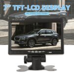 Car Monitor 7 inch TFT LCD Display Monitor DC 12V for Auto Rearview Home Security Surveillance Camera Dual Use 1
