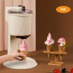220V 1L Machine Ice cream Fully Automatic Mini Fruit Maker For Home Electric Milkshake Machine  DIY Kitchen Máquina De Sorvete 1
