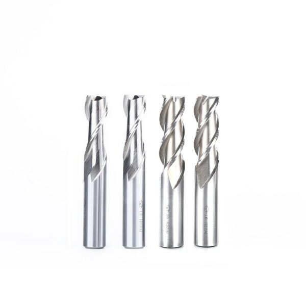 Xuhan End Mills High Precision HSS Metal Cutter Cobalt D1-25mm 2 3 4 Flutes Teeth Aluminum Milling Tool Key Seater Router Bit 5