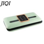 JIQI Household Fresh Packaging Machine Automatic Vacuum Sealer Food Packer 80KPa Sealing Device Modes Container Degasser 220V 1