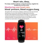M6 Smart Watch Smart Bracelet 2022 Waterproof Sports Clock Women Men Heart Rate Monitor Fitness Tracker reloj inteligente hombre 4