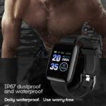 Z4 Dropshipping 116 Plus Digital Smart Sport Watch Color Screen Exercise Heart Rate Blood Pressure Bluetooth Monitoring In stock 6
