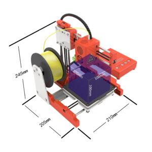 K7 X1 3D Printer Mini Desktop Printers Children Education Printing DIY Designer Model One-click Printing Small Impresora 3d 2