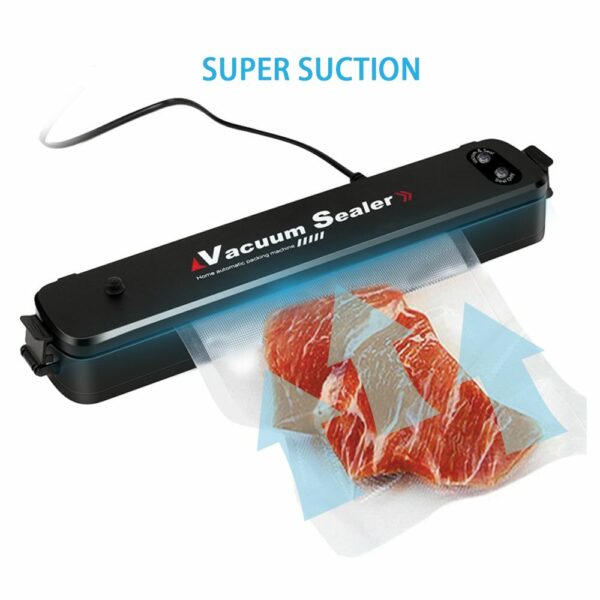 Byvalue New Vacuum Sealer For Food Storage Include 10 Vacuum Food Sealer Bags Sealing Packaging Machine Home Kitchen Sous Vide 2
