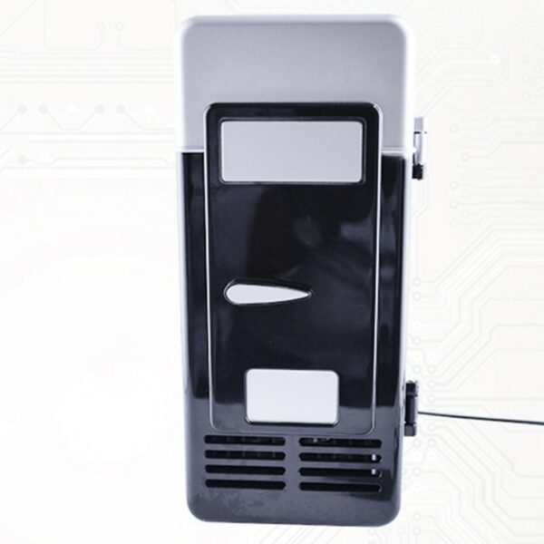 5V USB Mini Fridge Mini Car Refrigerator Multi-Function for Home Travel Drink Cooler Dual-use Box Cooler Warmer Refrigerator 6