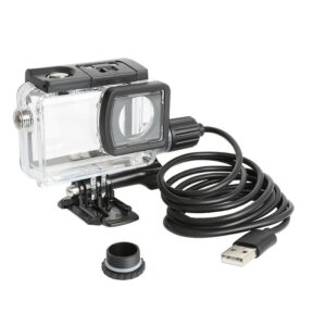 for SJCAM Sj8 Series Sport Camera Special Accessory Sj8 Pro Charging Waterproof Case Protective Shell 1