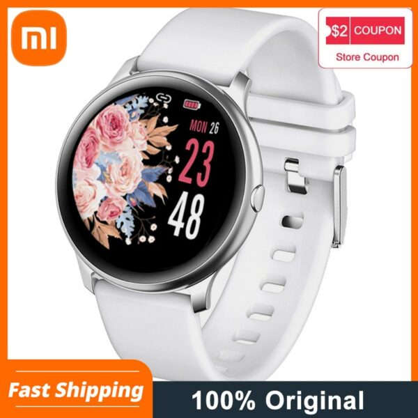 Xiaomi Smart Watch Men Women Smartwatch Heart Rate Blood Pressure Monitor Fitness Tracker Watch Smart Bracelet For Android IOS 1