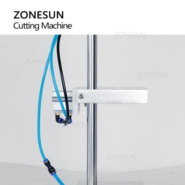 ZONESUN ZS-JG300 Pneumatic Cutting Machine for Dip Tube Spray Caps Perfume Glass Plastic Bottle Packaging Mannual 2