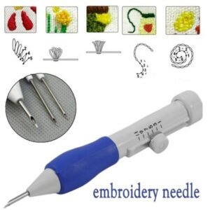 DIY craft pen magic pencil embroidery interchangeable punch thimble sewing accessories embroidery needle sewing embroidery pen 1
