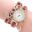 Women Bracelet Watches Ladies Love Leather Strap Rhinestone Quartz Wrist Watch LL@17 10