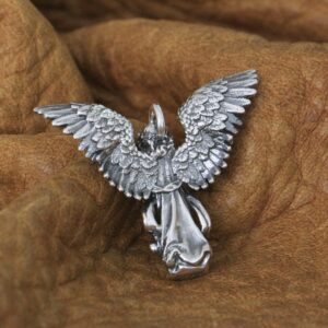 LINSION Jewellery 925 Sterling Silver Charms Little Angels Pendant TA281 JP Good Details Jewellery 2