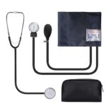 Household Medical Manual Blood Pressure Monitor Measure Stethoscope Doctor Systolic Diastolic Sphygmomanometer BP Tonometer 1
