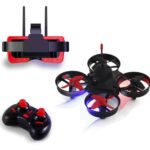 RTF Micro FPV RC Racing Quadcopter Toys with 5.8G S2 1000TVL 40CH Camera 3Inch VR009 FPV Goggles VR Headset Helicopter Drone 3
