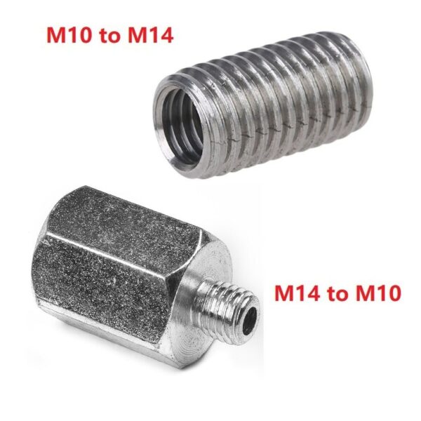 M10 M14 Adapter Angle Grinder Polisher Thread Drill Bit Interface Converter Angle Grinder Polishing Machine Thread Drill Bit 1