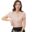 Women V Neck Chiffon Blouse Short Sleeve Solid Color Shirt Large Sizes Bodycon Elegant Ladies Autumn Fashion Shirt 10