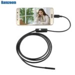 7mm Endoscope Camera Flexible IP67 Waterproof 6 Adjustable LEDs Inspection Borescope Camera Micro USB OTG Type C for Android PC 3