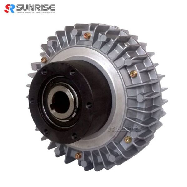 SUNRISE CE Qualified High quality magnetic particle clutch with hollow shaft 4