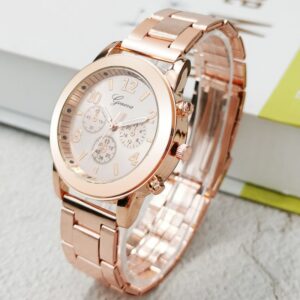 Women For Watches Golden Watch Stainless Steel Ladies Creative Quartz Bracelet Female Clocks Gift Relogio Feminino Reloj Mujer 2