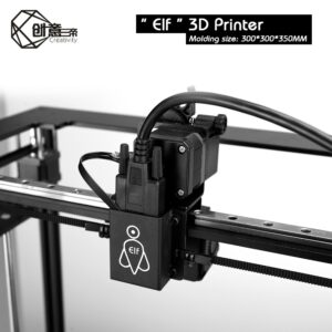 Creativity ELF Corexy Double Z Axis 3D Printer High Precision Aluminum Profile Frame Support BLTOUCH TMC2208 Remot TMC2208 2