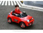 Children's Electric Car Four-wheeled Child Stroller Sports Bicycle Dual-drive Off-road Remote Control Car Toy Car Gifts 1